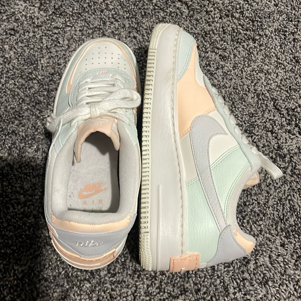 Nike Air Force One super cute pastel tennnis